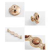 Max Solid Alloy Bar Handle Cabinet Pull Kitchen Cupboard Door Hardware Golden M - Aladdin Shoppers
