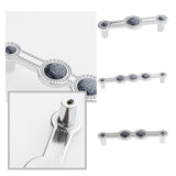 Max Solid Alloy Cabinet Handle Pull Kitchen Cupboard Door Hardware Silver L - Aladdin Shoppers