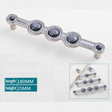 Max Solid Alloy Cabinet Handle Pull Kitchen Cupboard Door Hardware Silver L - Aladdin Shoppers