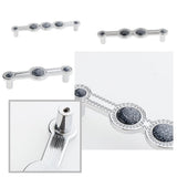 Max Solid Alloy Cabinet Handle Pull Kitchen Cupboard Door Hardware Silver L - Aladdin Shoppers