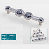 Max Solid Alloy Cabinet Handle Pull Kitchen Cupboard Door Hardware Silver M - Aladdin Shoppers