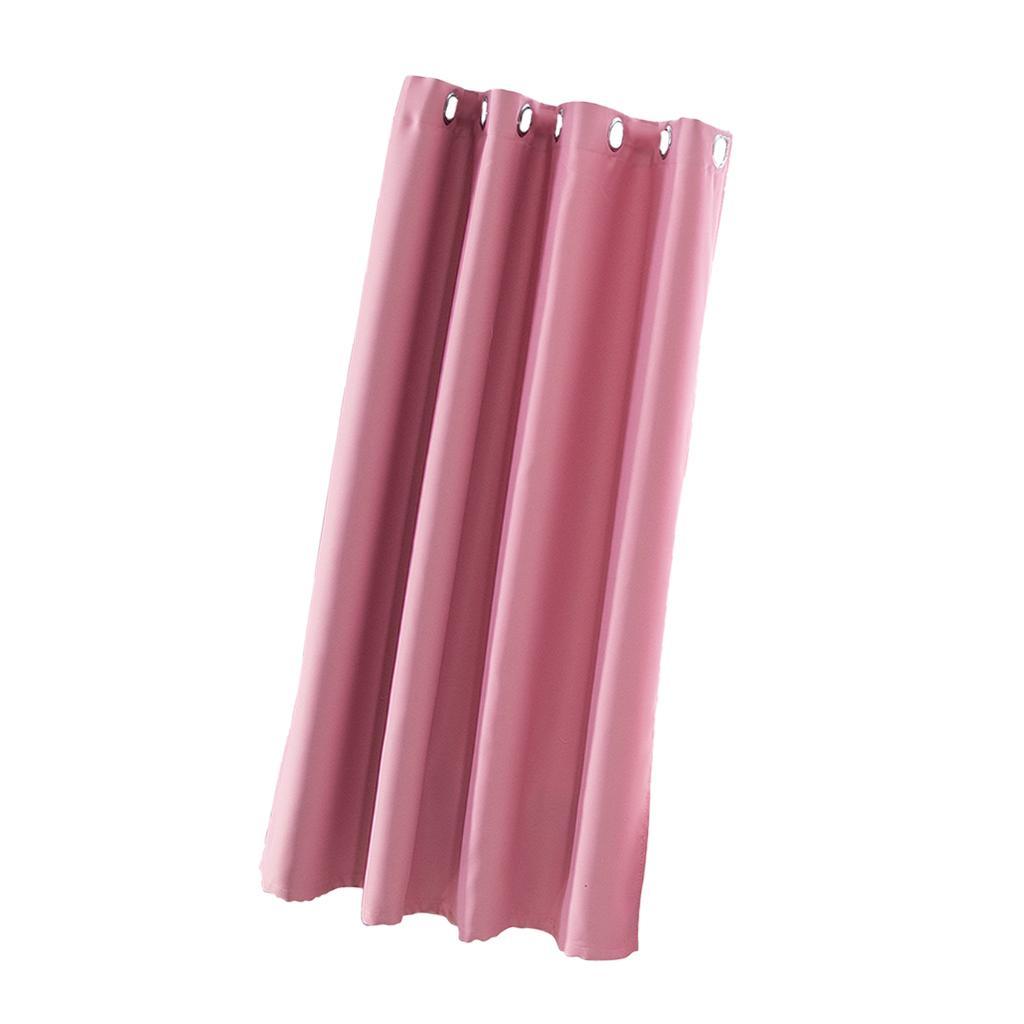 Max Solid Color Blackout Window Curtains Panels for Bedroom Pink 52x45inch - Aladdin Shoppers