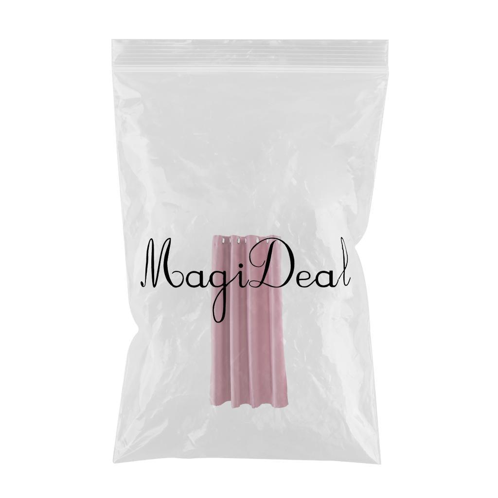 Max Solid Color Blackout Window Curtains Panels for Bedroom Pink 52x45inch - Aladdin Shoppers