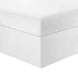 Max Solid Color Hotel Pleated Bed Skirt Wrinkle & Fade Resistant White_Twin - Aladdin Shoppers