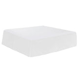 Max Solid Color Hotel Pleated Bed Skirt Wrinkle & Fade Resistant White_Twin - Aladdin Shoppers