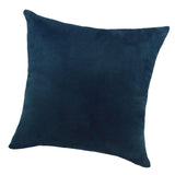 Max Solid Color Suede Velvet Pillow Cover Throw Pillow Case Dark Blue-45x45cm - Aladdin Shoppers
