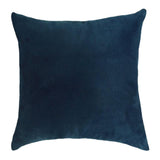 Max Solid Color Suede Velvet Pillow Cover Throw Pillow Case Dark Blue-45x45cm - Aladdin Shoppers