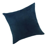 Max Solid Color Suede Velvet Pillow Cover Throw Pillow Case Dark Blue-45x45cm - Aladdin Shoppers