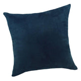 Max Solid Color Suede Velvet Pillow Cover Throw Pillow Case Dark Blue-45x45cm - Aladdin Shoppers