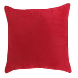 Max Solid Color Suede Velvet Pillow Cover Throw Pillow Case Red-60x60cm - Aladdin Shoppers