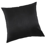 Max Solid Color Super Soft Cozy Velvet Sofa Pillowcover Black_50x50cm - Aladdin Shoppers