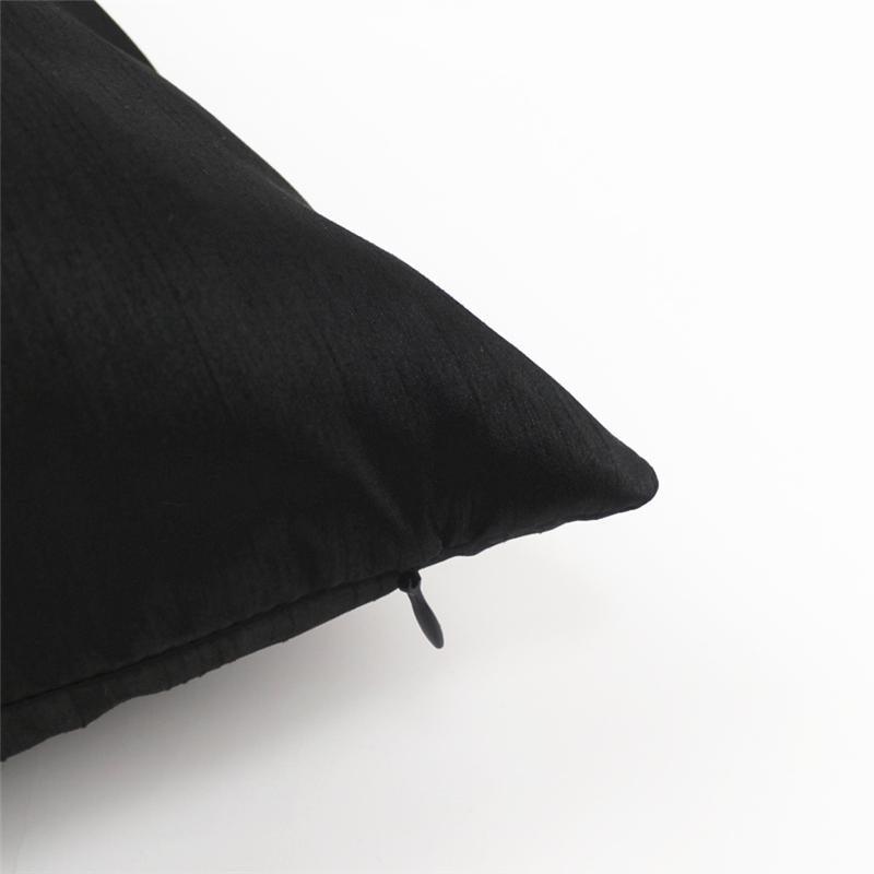Max Solid Color Super Soft Cozy Velvet Sofa Pillowcover Black_50x50cm - Aladdin Shoppers