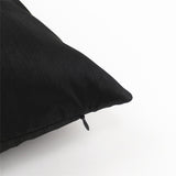 Max Solid Color Super Soft Cozy Velvet Sofa Pillowcover Black_50x50cm - Aladdin Shoppers