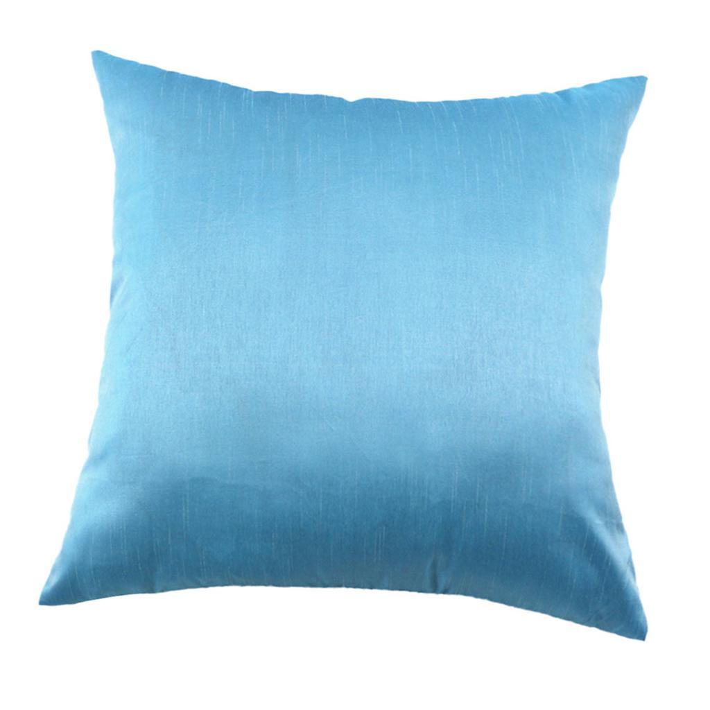 Max Solid Color Super Soft Cozy Velvet Sofa Pillowcover Light Blue_50x50cm - Aladdin Shoppers