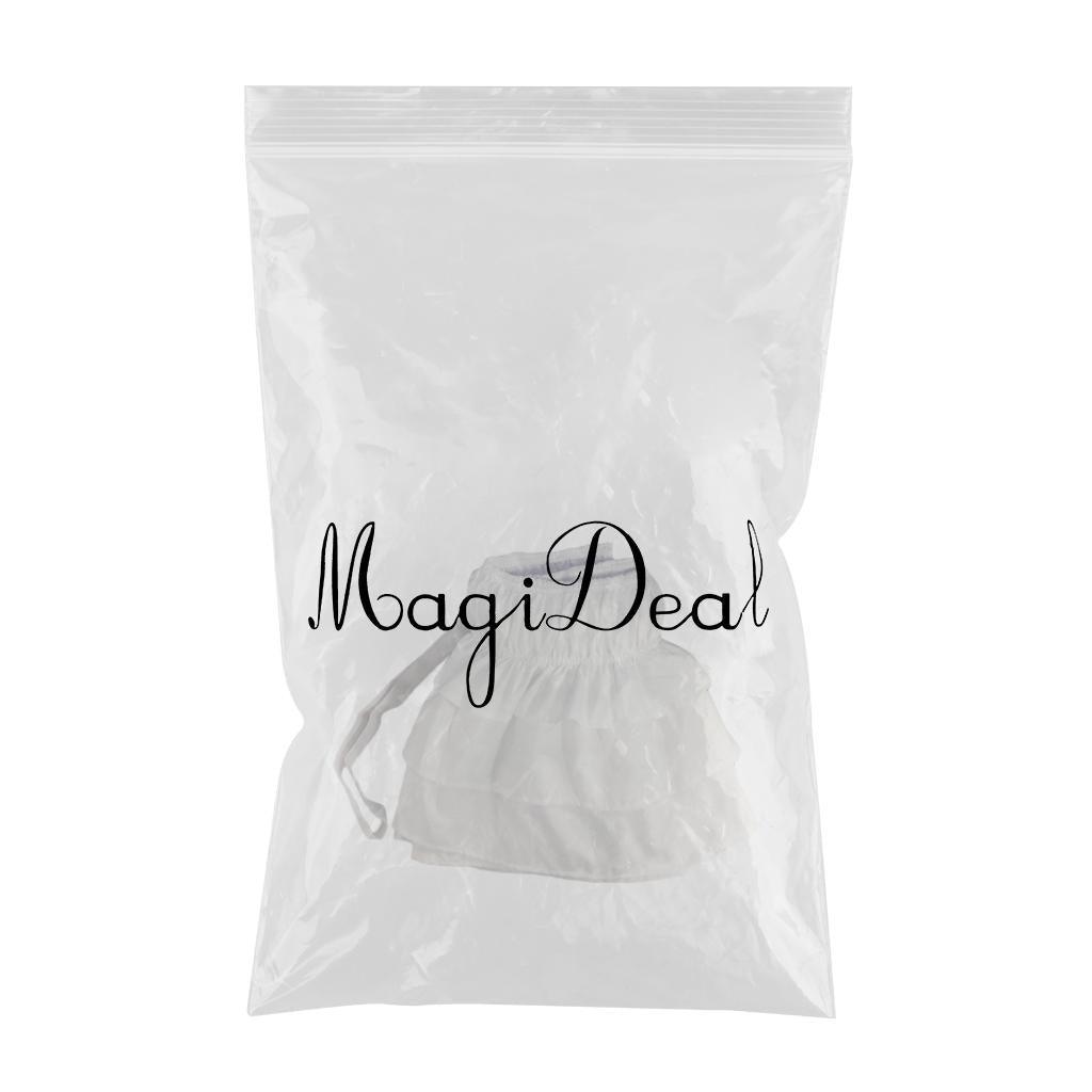 Max Solid Color Tri-layer Ruffle Elastic Band Bed Skirt White-200x200cm(King) - Aladdin Shoppers