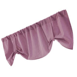 Max Solid Color Window Voile Sheer Curtain Valance Tiers Pink - Aladdin Shoppers