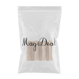 Max Solid Colored Short Valance Curtains Kitchen Window Treatment Beige S - Aladdin Shoppers