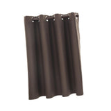 Max Solid Colored Short Valance Curtains Kitchen Window Treatment Coffee L - Aladdin Shoppers
