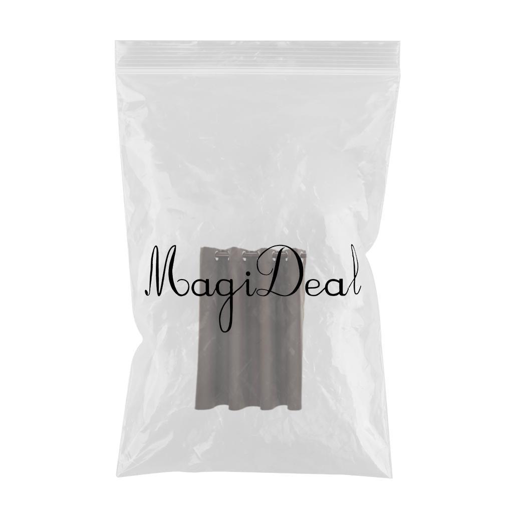 Max Solid Colored Short Valance Curtains Kitchen Window Treatment Coffee L - Aladdin Shoppers