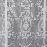 Max Splendidly Embroidery Roman Short Curtain for Bedroom/Livingroom 120x140cm - Aladdin Shoppers