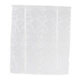 Max Splendidly Embroidery Roman Short Curtain for Bedroom/Livingroom 120x140cm - Aladdin Shoppers