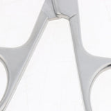 Max Stainless Steel Facial Hair Scissors for Eyebrows Eyelashes Nose Ear Hair - Aladdin Shoppers