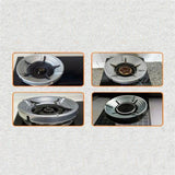 Max Stainless Steel Gas Cooker Stove Windproof Energy Saving Circle Cover A - Aladdin Shoppers