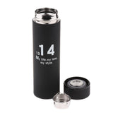 Max Stainless Steel Insulated Travel Mugs Tumbler Double Wall Water Cups Black - Aladdin Shoppers