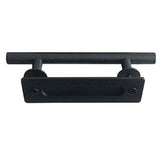 Max Stainless Steel Pull Flush Sliding Barn Door Pull Handle Door Handle Black - Aladdin Shoppers
