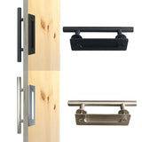 Max Stainless Steel Pull Flush Sliding Barn Door Pull Handle Door Handle Chrome - Aladdin Shoppers