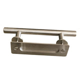 Max Stainless Steel Pull Flush Sliding Barn Door Pull Handle Door Handle Chrome - Aladdin Shoppers