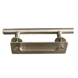 Max Stainless Steel Pull Flush Sliding Barn Door Pull Handle Door Handle Chrome - Aladdin Shoppers
