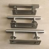Max Stainless Steel Pull Flush Sliding Barn Door Pull Handle Door Handle Chrome - Aladdin Shoppers