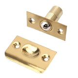 Max Stainless Steel Roller Ball Catch Mortice Lock Door Cupboard Spring Latch Brass - Aladdin Shoppers