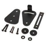 Max Steel Sliding Barn Wood Door Lock Pull Door Gate Latch Hardware Black - Aladdin Shoppers