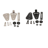 Max Steel Sliding Barn Wood Door Lock Pull Door Gate Latch Hardware Silver - Aladdin Shoppers