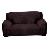 Max Stretch All-inclusive 3 Seater Sofa Cover Protector Coffee - Aladdin Shoppers