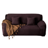 Max Stretch All-inclusive 3 Seater Sofa Cover Protector Coffee - Aladdin Shoppers