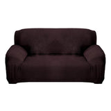 Max Stretch All-inclusive 3 Seater Sofa Cover Protector Coffee - Aladdin Shoppers