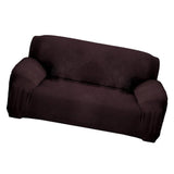 Max Stretch All-inclusive 3 Seater Sofa Cover Protector Coffee - Aladdin Shoppers