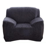 Max Stretch All-inclusive Thickened 1 Seater Sofa Cover Protector Black - Aladdin Shoppers