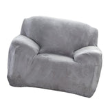 Max Stretch All-inclusive Thickened 1 Seater Sofa Cover Protector Light Grey - Aladdin Shoppers