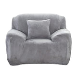 Max Stretch All-inclusive Thickened 1 Seater Sofa Cover Protector Light Grey - Aladdin Shoppers