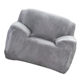 Max Stretch All-inclusive Thickened 1 Seater Sofa Cover Protector Light Grey - Aladdin Shoppers