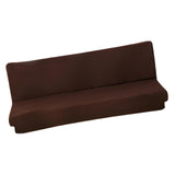 Max Stretch Armless Sofa Cover Sofa Bed Slipcover Protector 150-190cm Coffee - Aladdin Shoppers