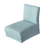 Max Stretch Chair Cover Slipcovers for Low Short Back Chair Bar Stool Chair Blue - Aladdin Shoppers