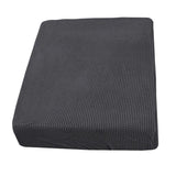 Max Stretch Sofa Seat Cushion Covers Couch Slipcover Gray Stripe 101.6x50.8x5cm - Aladdin Shoppers