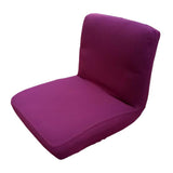 Max Stretch Spandex Thicken Dining Chair Covers Bar Stool Slipcovers Purple