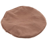 Max Stretchy Round Bar Stool Cover Chair Seat Cushion Fits 30-38cm Chocolate - Aladdin Shoppers