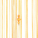 Max String Curtain Panels Fringe Curtain Fly Screens Room Divider Orange - Aladdin Shoppers